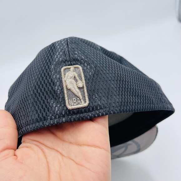 New Era 59 Fifty Custom NBA Minnesota Timberwolves Grey Felt Suede Hat 7 1/4 - Picture 3 of 8